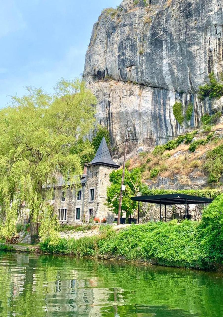 Villa Pieds Dans L'Eau Private Wellness Bordure De Meuse Lustin Exterior foto